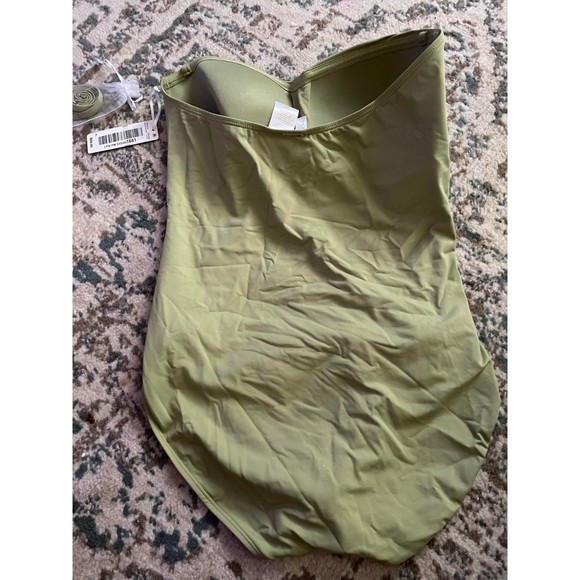 Anne Cole Womens 12 Standard Twist Front Shirred One Piece Swimsuit - Picture 5 of 7